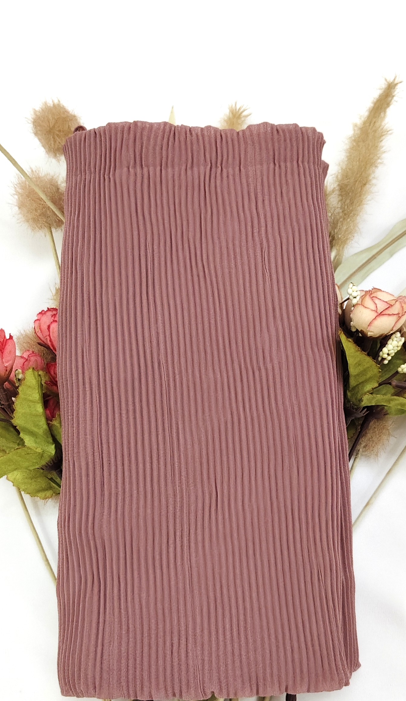 Zera Premium Malaysian Ribbed Chiffon Hijab