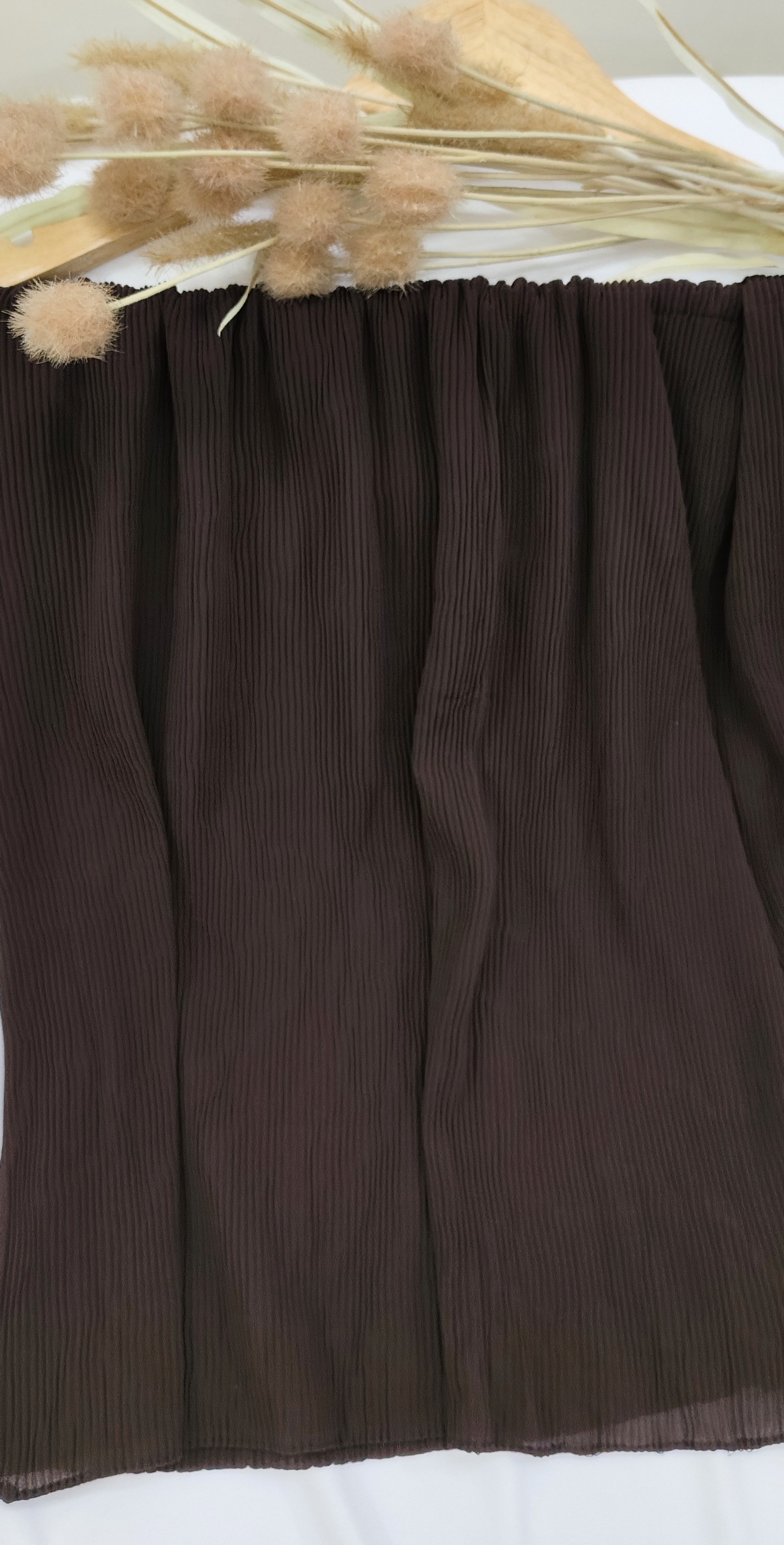 Zera Premium Malaysian Ribbed Chiffon Hijab