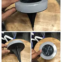 Polo Model Solar Ground Light Lamp LED Lawn Light Outdoor Courtyard Lamp Waterproof