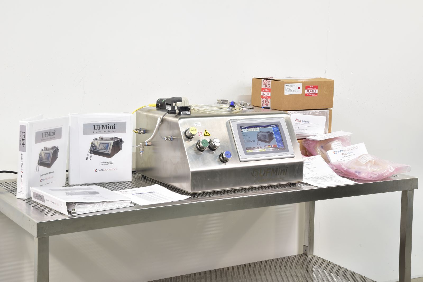 CARR Pilot, UFMini, Single-Use Centrifuge CARR Pilot, UFMini, Single-Use Centrifuge