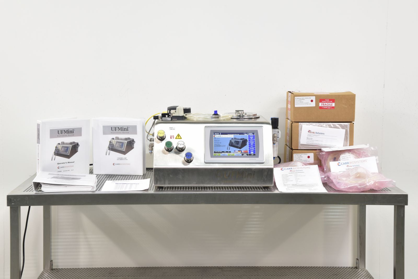 CARR Pilot, UFMini, Single-Use Centrifuge CARR Pilot, UFMini, Single-Use Centrifuge