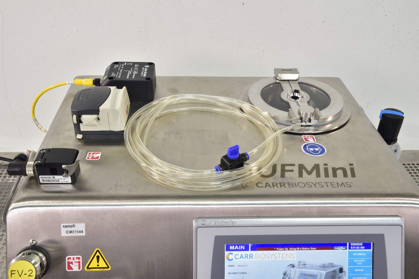 CARR Pilot, UFMini, Single-Use Centrifuge CARR Pilot, UFMini, Single-Use Centrifuge