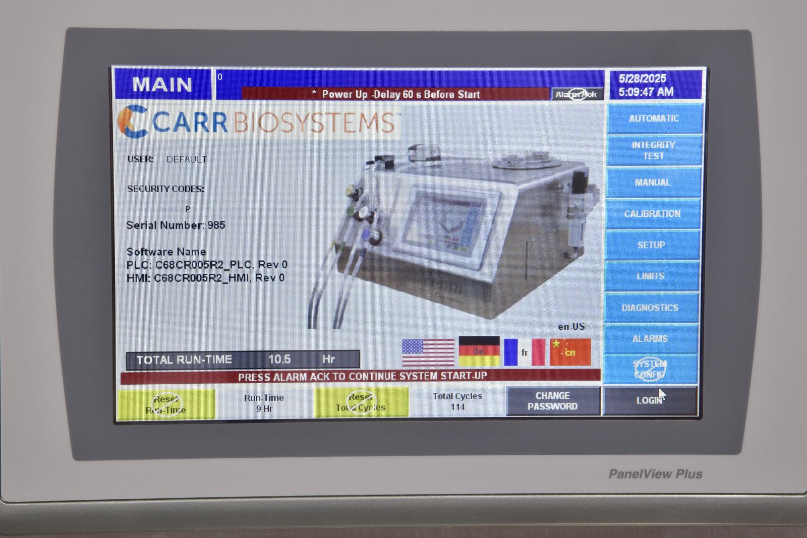 CARR Pilot, UFMini, Single-Use Centrifuge CARR Pilot, UFMini, Single-Use Centrifuge
