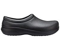 CROCS ON THE CLOCK SLIP RESISTANT WORK SLIP-ON