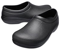 CROCS ON THE CLOCK SLIP RESISTANT WORK SLIP-ON