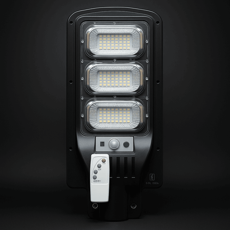 WARM WHITE KL3 solar integrated street Light with remote WARM WHITE KL3 solar integrated street Light with remote