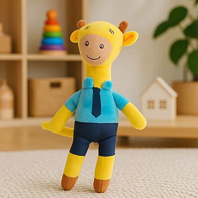 Aura Giraffe Rattle