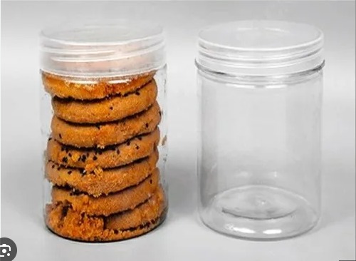 PET cookie jar 4inch