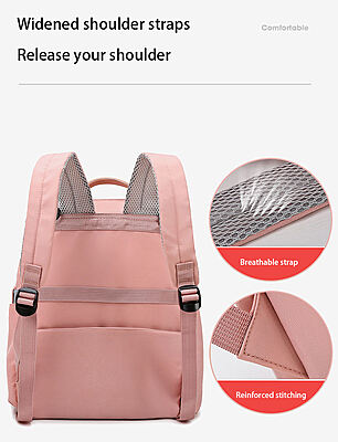 Large Capacity Mommy Bag Large Diaper Bag Baby Diaper Backpack with Insulated Pockets