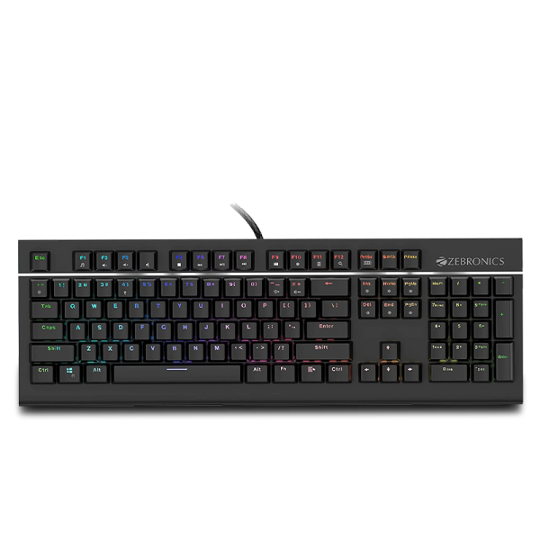 ZEBRONICS Wired USB Gaming Keyboard Zeb-Max Pro V2 ZEBRONICS Wired USB Gaming Keyboard Zeb-Max Pro V2