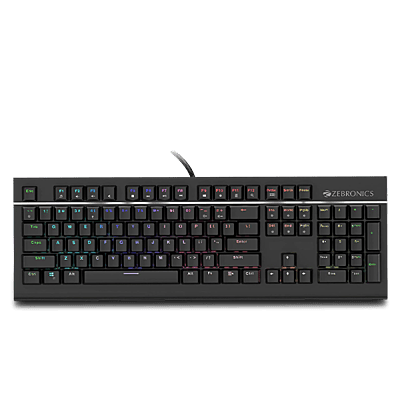 ZEBRONICS Wired USB Gaming Keyboard Zeb-Max Pro V2