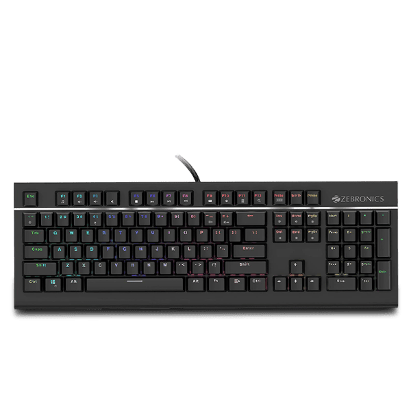 ZEBRONICS Wired USB Gaming Keyboard Zeb-Max Pro V2 ZEBRONICS Wired USB Gaming Keyboard Zeb-Max Pro V2