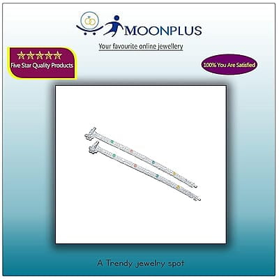 Sterling silver Enamel Design ghungross anklet for women/girls Sterling silver Enamel Design ghungross anklet for women/girls