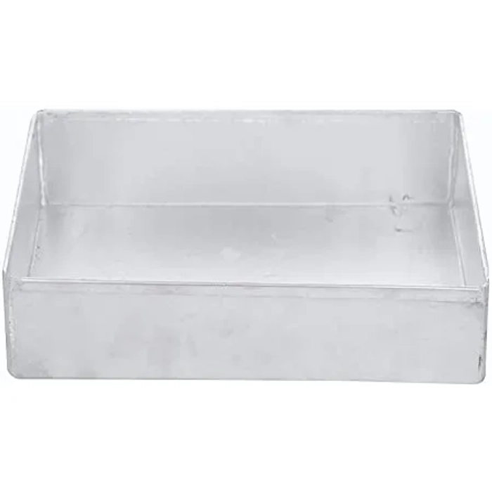 Aluminium Square tin 5x5x2.5inches