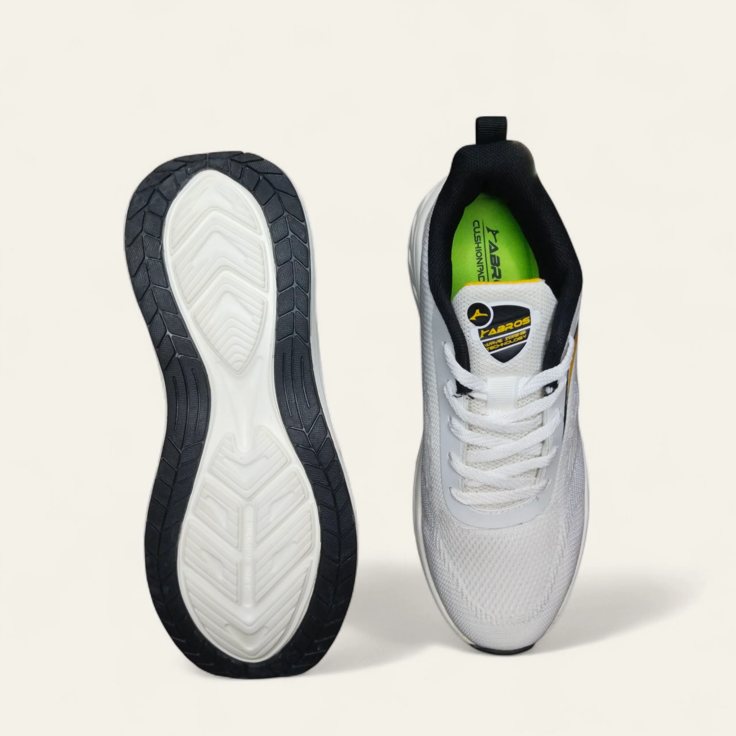 Abros Chance Off White/Grey - Men's Running Shoes Abros Chance Off White/Grey - Men's Running Shoes