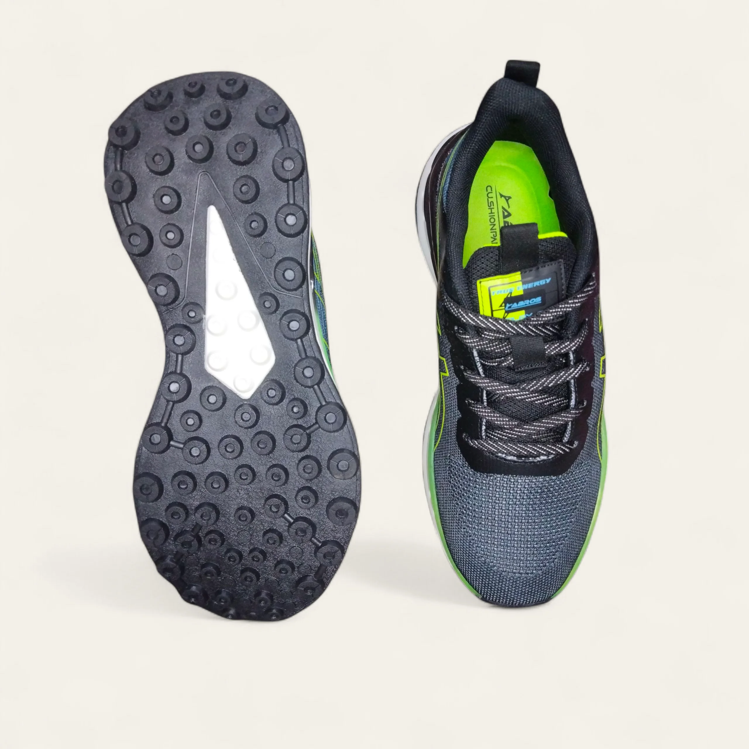 Abros Jace Black/F.Green - Men's Sports Shoes Abros Jace Black/F.Green - Men's Sports Shoes
