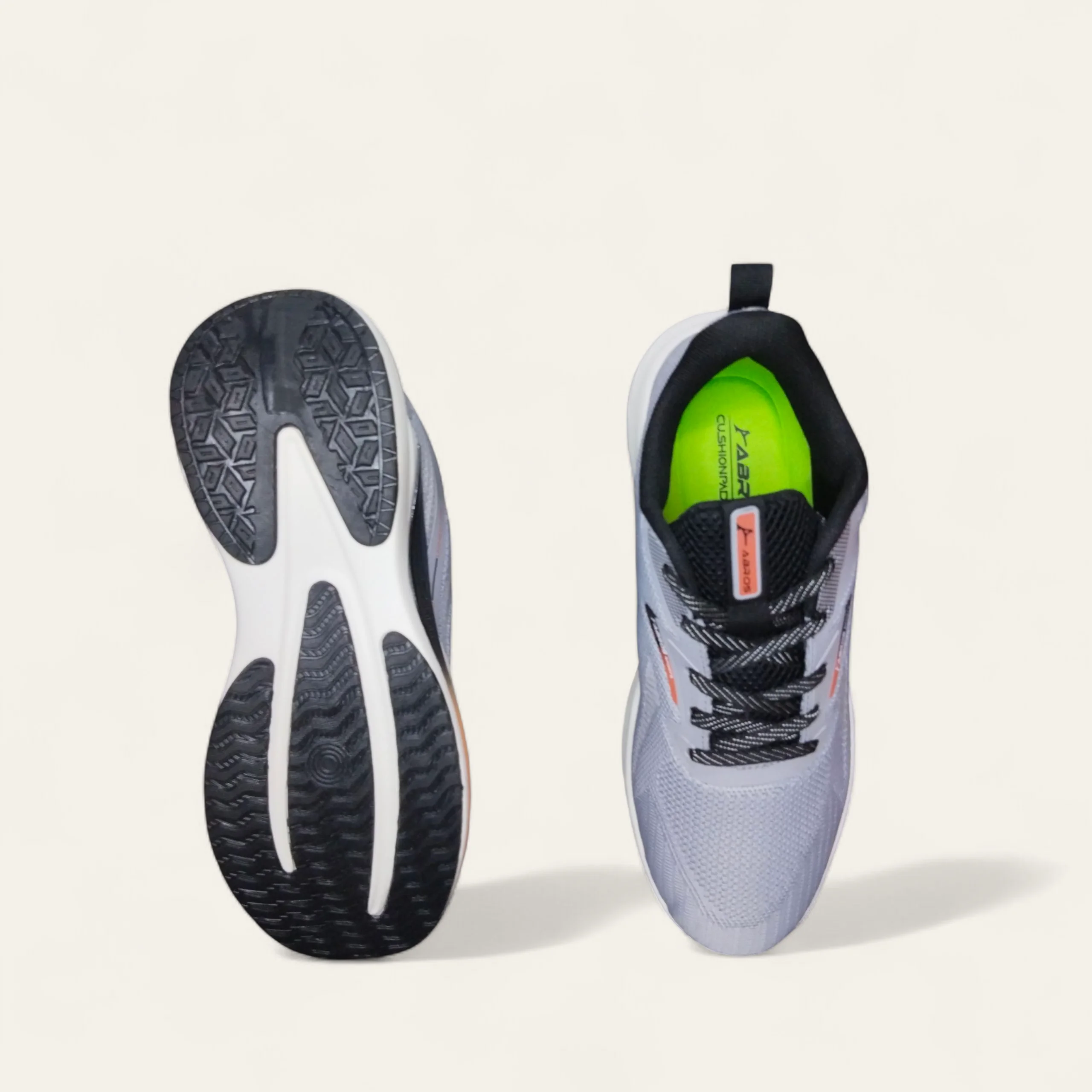 Abros Lift L.Grey/Black - Men's Running Shoes Abros Lift L.Grey/Black - Men's Running Shoes