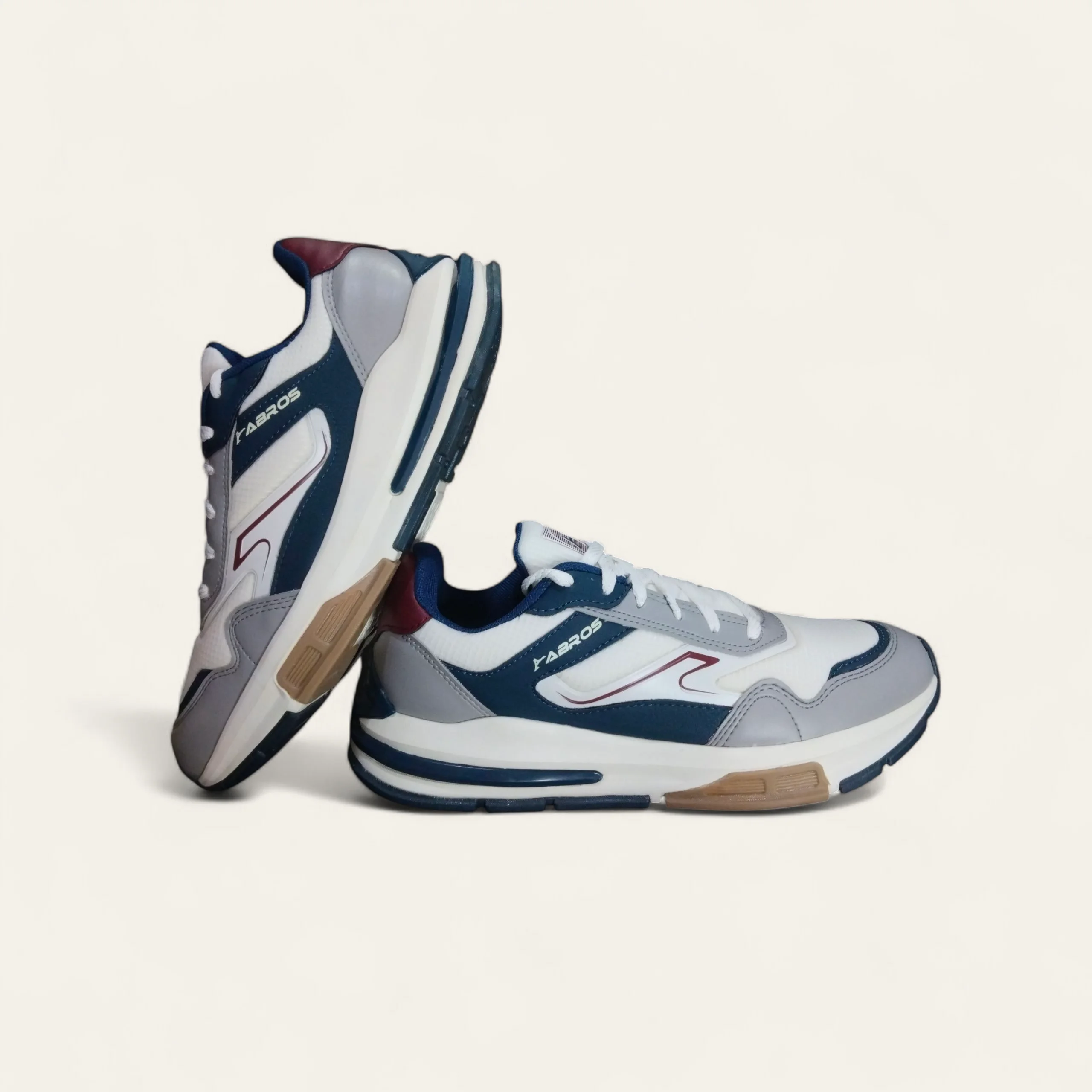 Abros Musk Off.White/D.Teal - Men's Casual Sneakers Abros Musk Off.White/D.Teal - Men's Casual Sneakers
