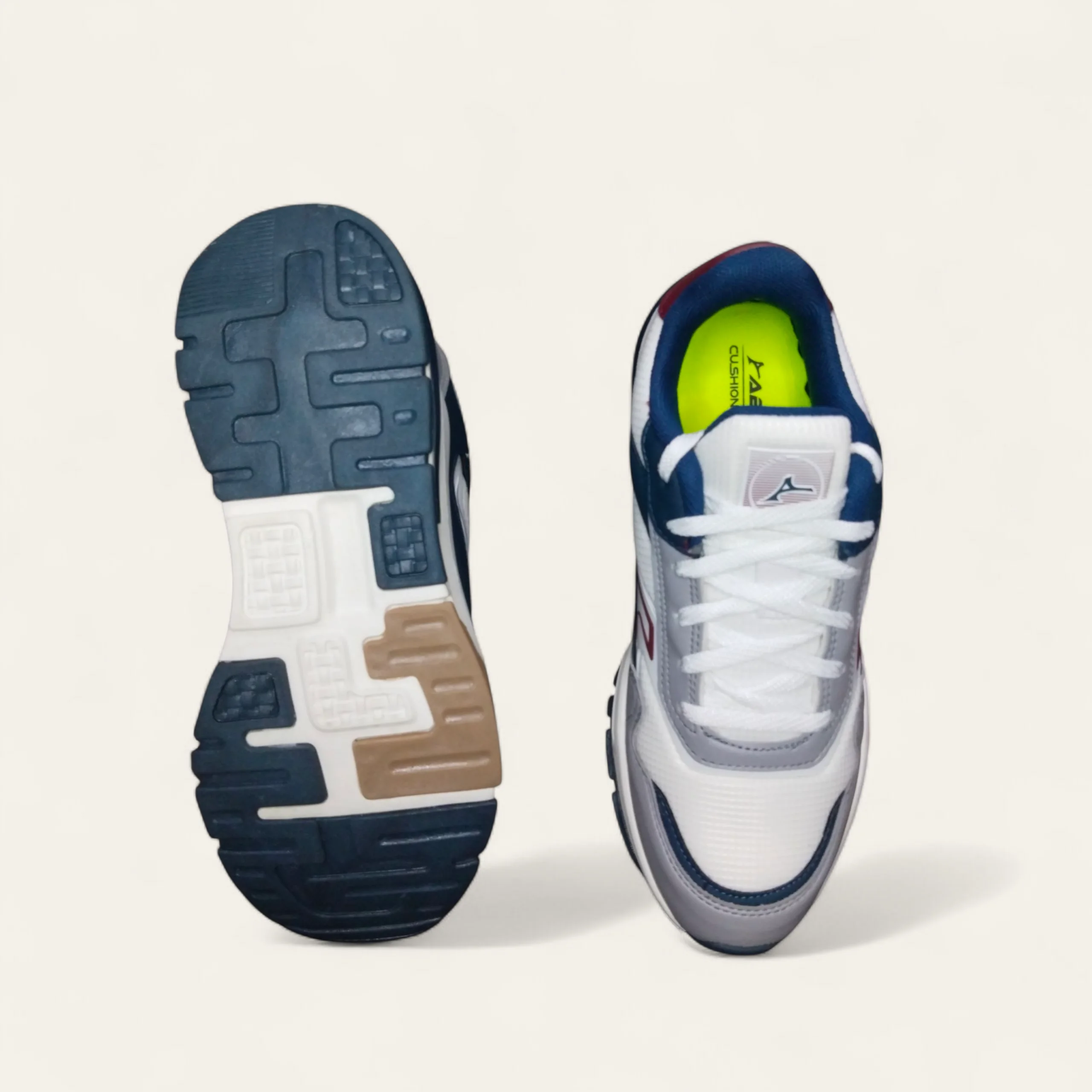 Abros Musk Off.White/D.Teal - Men's Casual Sneakers Abros Musk Off.White/D.Teal - Men's Casual Sneakers