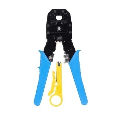 3 in 1 RJ-45 Network Crimper Plier, Multi-Function LAN Wire Modular Crimping Tool for RJ11 RJ12 RJ45 4P4C 4P2C 3 in 1 RJ-45 Network Crimper Plier, Multi-Function LAN Wire Modular Crimping Tool for RJ11 RJ12 RJ45 4P4C 4P2C