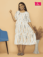 mix n match printed aliacut kurtha(Pack of all Sizes)