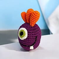 Crochet Alien Rattle