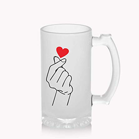 Sublimation Printed Froaster Beer Mug with Designer Theme Froasted Beer Mug Sublimation Printed Froaster Beer Mug with Designer Theme Froasted Beer Mug