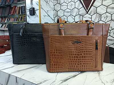 Genuine Buff Leather Shoulder Bag for Women Genuine Buff Leather Shoulder Bag for Women