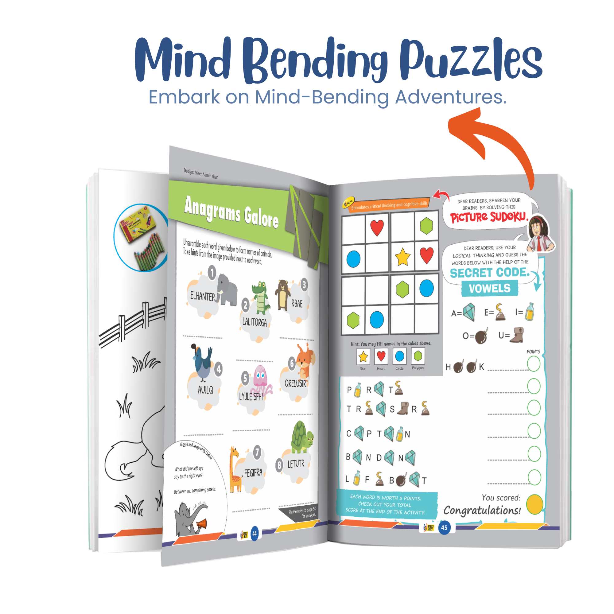 iNTELLYJELLY Mega Digest: The Building Blocks of Powerful Emotions | Logical Reasoning | Emotional Intelligence | Story Book | Activity Book | All Coloured & Illustrated 340+ Pages | Age 4-8 Years iNTELLYJELLY Mega Digest: The Building Blocks of Powerful Emotions | Logical Reasoning | Emotional Intelligence | Story Book | Activity Book | All Coloured & Illustrated 340+ Pages | Age 4-8 Years