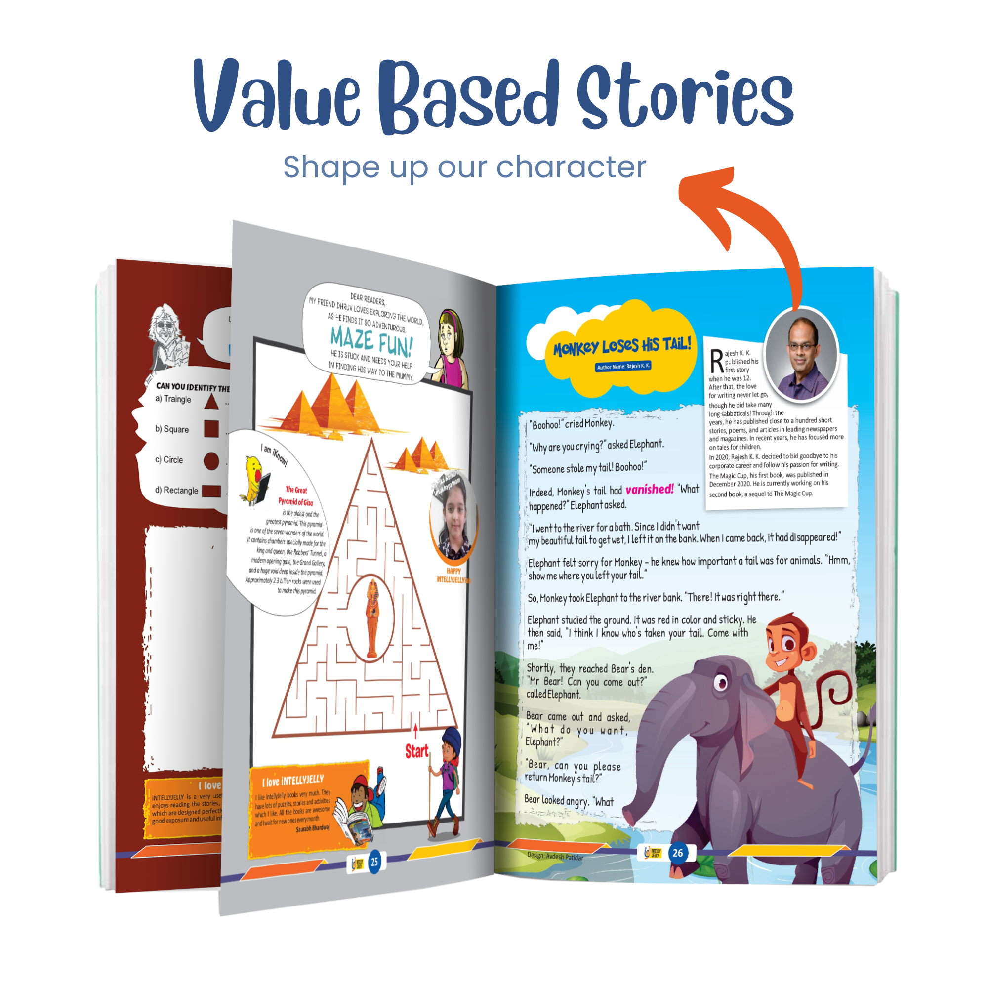 iNTELLYJELLY Mega Digest: The Building Blocks of Powerful Emotions | Logical Reasoning | Emotional Intelligence | Story Book | Activity Book | All Coloured & Illustrated 340+ Pages | Age 4-8 Years iNTELLYJELLY Mega Digest: The Building Blocks of Powerful Emotions | Logical Reasoning | Emotional Intelligence | Story Book | Activity Book | All Coloured & Illustrated 340+ Pages | Age 4-8 Years