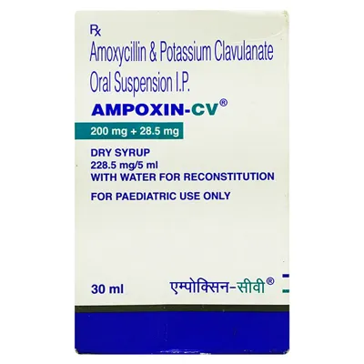 Ampoxin-CV 200mg/28.5mg Suspension