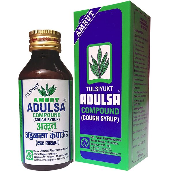 Amrut Tulsiyukt Adulsa Compound Cough Syrup Amrut Tulsiyukt Adulsa Compound Cough Syrup