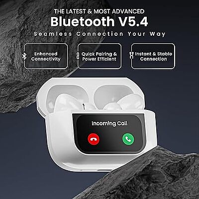 Earbuds Pro 2 Gen,Display Control Earbuds,with ANC- ENC Active Noise Cancellation,DisplayTouch Earbuds,Type-C Fast Charging Earbuds Pro 2 Gen,Display Control Earbuds,with ANC- ENC Active Noise Cancellation,DisplayTouch Earbuds,Type-C Fast Charging