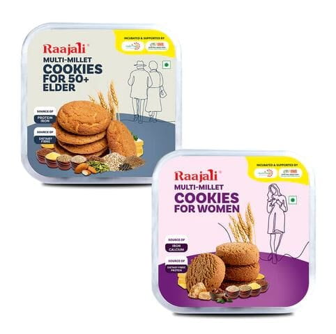 MULTI MILLET 50+ ELDER COOKIES AND COOKIES FOR WOMEN -Each 120g