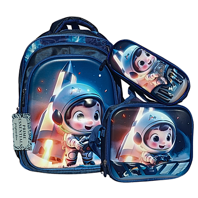 3D Anime print Cinnamoroll Three Piece Set Schoolbag Large Capacity Melody Lightweight Waterproof Schoolbag Lunch Bag Pencil Case 3 in set 3D Anime print Cinnamoroll Three Piece Set Schoolbag Large Capacity Melody Lightweight Waterproof Schoolbag Lunch Bag Pencil Case 3 in set