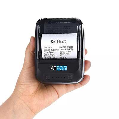 Atpos HL450 58mm Portable Thermal Receipt Printer | Bluetooth | Rechargeable Atpos HL450 58mm Portable Thermal Receipt Printer | Bluetooth | Rechargeable