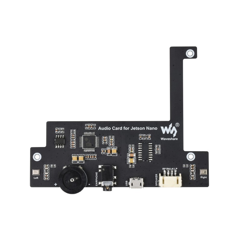 USB Audio Codec for Jetson Nano, USB Sound Card, Driver-Free, Plug And Play
