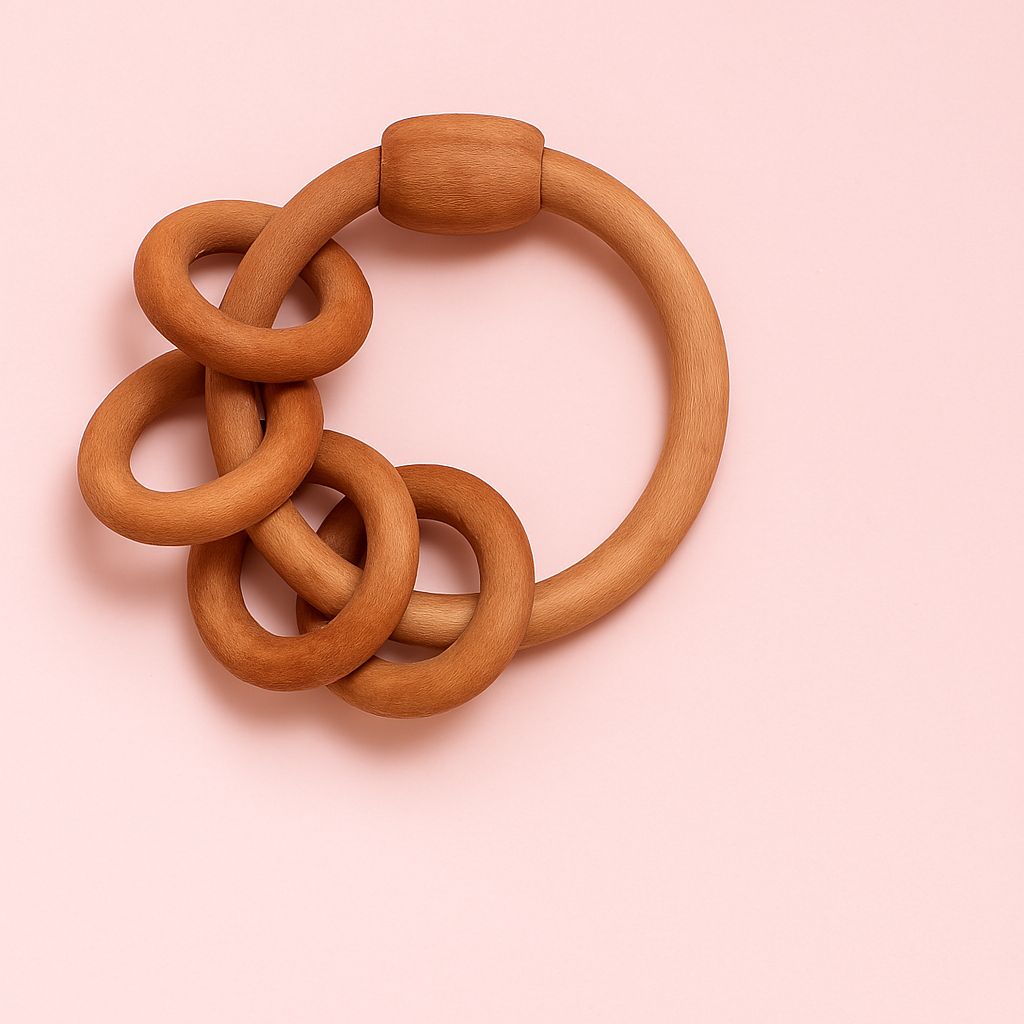 Neem Ring Rattle with Rings