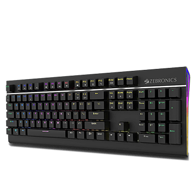 ZEBRONICS Wired USB Gaming Keyboard Zeb-Max Pro V2 ZEBRONICS Wired USB Gaming Keyboard Zeb-Max Pro V2