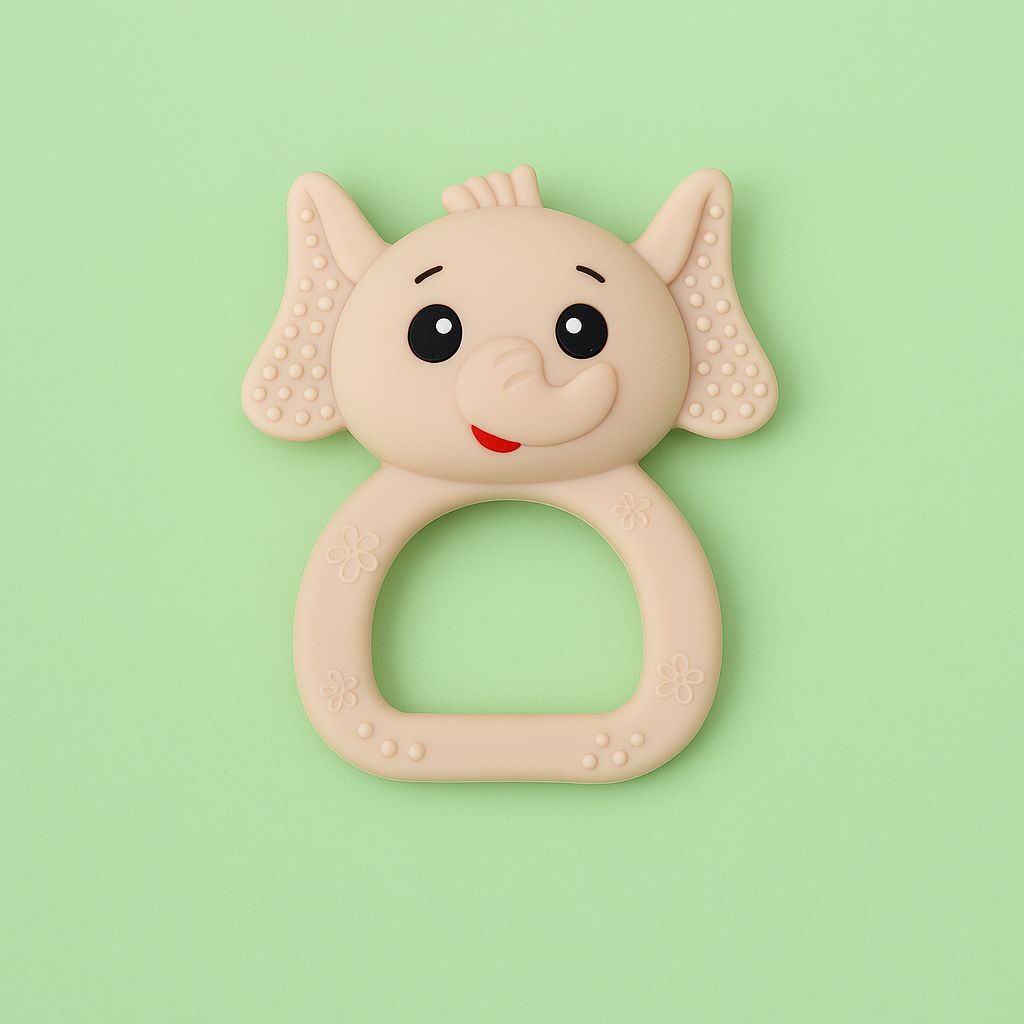 Safari - Silicone Teether and Rattle