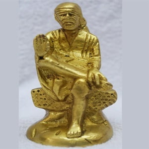 Baba brass statue Baba brass statue