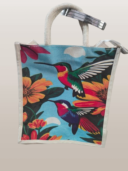 Jute Bags - perfect for return gifts and can use as lunch bag