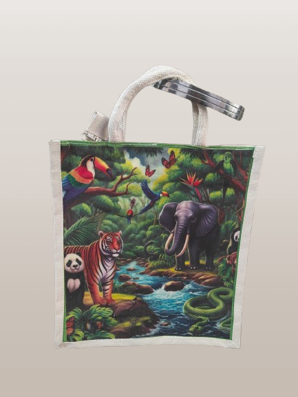 Jute Bags - perfect for return gifts and can use as lunch bag