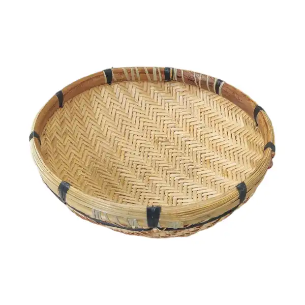 bamboo-chala-rustic-decor-outdoor-craft-Eco-friendly bamboo storage basket