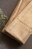 Bamboo Face Towel (30 x 30 cm), Super Soft, Quick Absorbent & Anti-Bacterial (sweet caramel)
