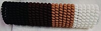 Z Telephone Wire Hairband Style Spiral Ponytail Elastic Tie Rubber Bands Accessories for Girls and Women Hair Ring Flexible Phone Cord Bands Random Colour (Pack of 2)