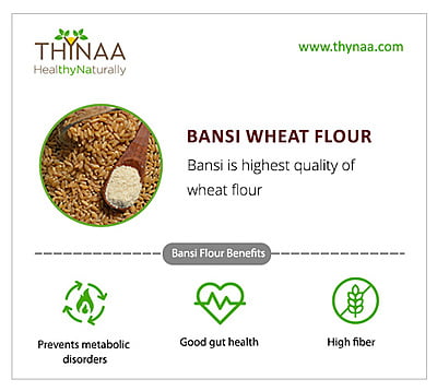 Bansi Wheat Flour (Extra Fiber)-1 KG Bansi Wheat Flour (Extra Fiber)-1 KG