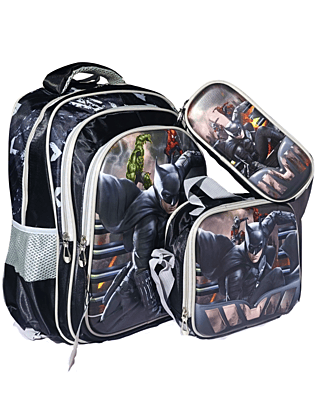 3D Marvel print Three Piece Set Schoolbag Large Capacity Melody Lightweight Waterproof Schoolbag Lunch Bag Pencil Case 3 in set 3D Marvel print Three Piece Set Schoolbag Large Capacity Melody Lightweight Waterproof Schoolbag Lunch Bag Pencil Case 3 in set