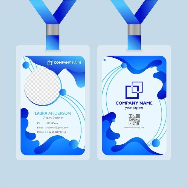 Sublimation Printed Premium Vector about Id card design template Sublimation Printed Premium Vector about Id card design template
