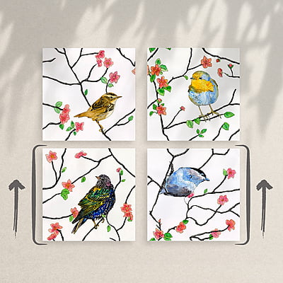 Winged Confidence-Art No. 191/2023(Set) Winged Confidence-Art No. 191/2023(Set)